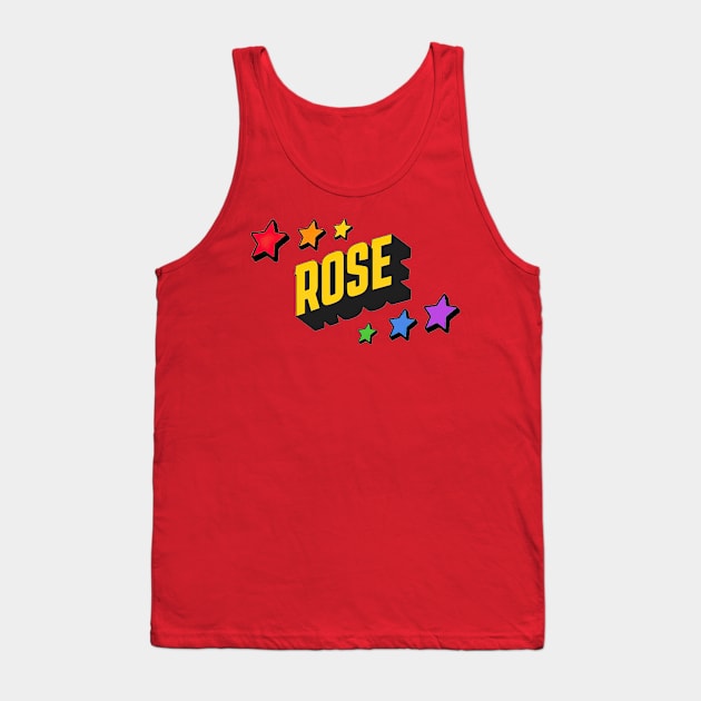 Rose - Personalized style Tank Top by Jet Design